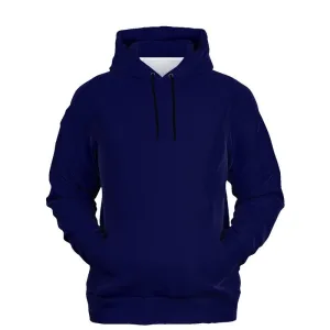 Dark Blue Hoodie | Unisex | with PLUS sizes | C100M88Y0K80