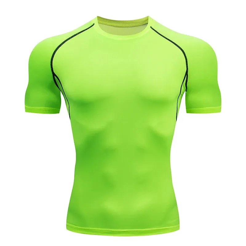 YOUONGWEAR Short Sleeve Base Layer